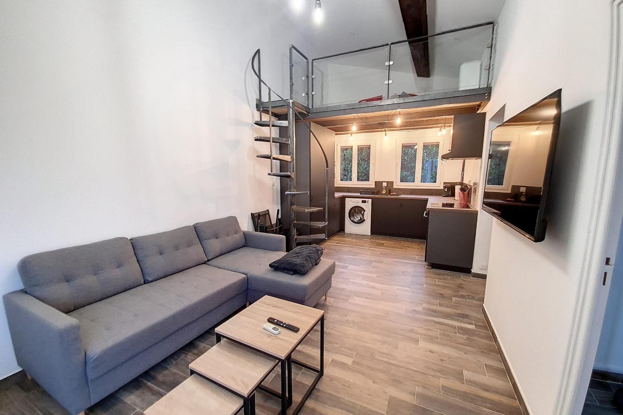 Apartment Haut De Villa Vue Mer 3 Pieces Climatise & Wifi 4 A 6 Personnes *